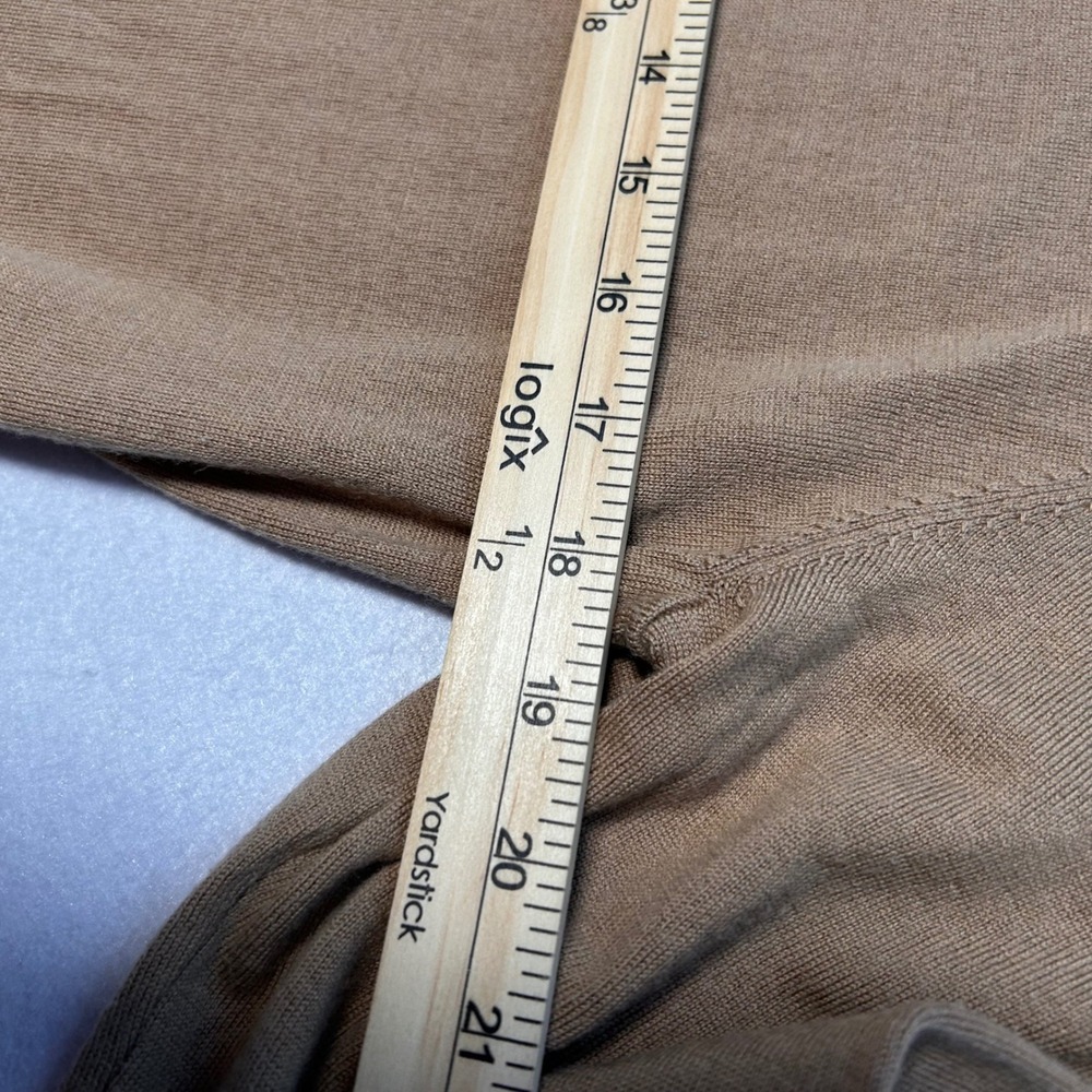 Zara Elevated Basic Neutral Crew Neck Pullover Sw… - image 5